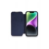 Mey İthalat® iPhone 14 Pro Kılıf Dolpin Kapaklı - Lacivert