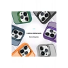 Mey İthalat®  iPhone 14 Pro Kılıf Flet Lens Magsafe Kapak - Siyah