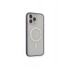 Mey İthalat® iPhone 14 Pro Kılıf Grand Magneticsafe Kapak - Mor