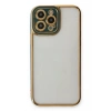 Mey İthalat® iPhone 14 Pro Kılıf Liva Lens Silikon - Yeşil