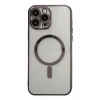 Mey İthalat® iPhone 14 Pro Kılıf Magneticsafe Lazer Silikon - Siyah