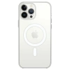 Mey İthalat®  iPhone 14 Pro Kılıf Magneticsafe Şeffaf Silikon - Şeffaf