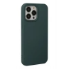 Mey İthalat®  iPhone 14 Pro Kılıf Nano içi Kadife Silikon - Koyu Yeşil