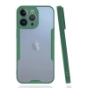 Mey İthalat®  iPhone 14 Pro Kılıf Platin Silikon - Yeşil
