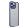 Mey İthalat® iPhone 14 Pro Kılıf Roblox Lens Standlı Kapak - Sierra Blue