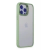 Mey İthalat® iPhone 14 Pro Kılıf Roblox Lens Standlı Kapak - Yeşil