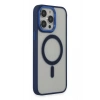 Mey İthalat® iPhone 14 Pro Kılıf Room Magneticsafe Silikon - Lacivert