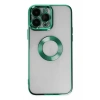 Mey İthalat® iPhone 14 Pro Kılıf Slot Silikon - Köknar Yeşili