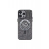 Mey İthalat® iPhone 14 Pro Max Kılıf Apollo Magneticsafe Desenli Kapak - Apollo Siyah - 1