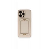 Mey İthalat®  iPhone 14 Pro Max Kılıf Coco Elit Kapak - Gold
