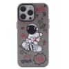 Mey İthalat® iPhone 14 Pro Max Kılıf Desenli Kapak - Siyah - 1