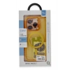 Mey İthalat®  iPhone 14 Pro Max Kılıf Flet Lens Magsafe Kapak - Turuncu