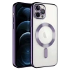 Mey İthalat®   iPhone 14 Pro Max Kılıf Kross Magneticsafe Kapak - Mor