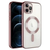 Mey İthalat®  iPhone 14 Pro Max Kılıf Kross Magneticsafe Kapak - Rose
