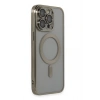 Mey İthalat®  iPhone 14 Pro Max Kılıf Kross Magneticsafe Kapak - Titan Gri
