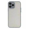 Mey İthalat®  iPhone 14 Pro Max Kılıf Montreal Silikon Kapak - Gri