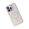Mey İthalat® iPhone 14 Pro Max Kılıf Room Magneticsafe Silikon - Pudra