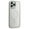 Mey İthalat® iPhone 14 Pro Max Kılıf Room Magneticsafe Silikon - Su Yeşili