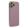 Mey İthalat®  iPhone 14 Pro Max Kılıf Volet Silikon - Mor