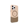 Mey İthalat®  iPhone 14 Pro Max PC Suit Magsafe Kapak - Kahverengi