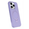 Mey İthalat®   iPhone 14 Pro Max Regal Magsafe Standlı Kapak - Lila