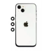 Mey İthalat® iPhone 14 Shine Kamera Lens - Gümüş