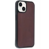 Mey İthalat®   iPhone 15 Kılıf Aras Deri Kapak - Bordo