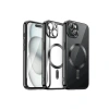 Mey İthalat®  iPhone 15 Kılıf Kross Magneticsafe Kapak - Siyah
