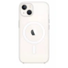 Mey İthalat®   iPhone 15 Plus Kılıf Magneticsafe Şeffaf Silikon - Şeffaf