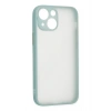 Mey İthalat®  iPhone 15 Plus Kılıf Montreal Silikon Kapak - Açık Yeşil