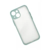Mey İthalat®  iPhone 15 Plus Kılıf Montreal Silikon Kapak - Açık Yeşil