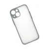 Mey İthalat®  iPhone 15 Plus Kılıf Montreal Silikon Kapak - Gri