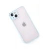 Mey İthalat®  iPhone 15 Plus Kılıf Montreal Silikon Kapak - Turkuaz