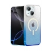 Mey İthalat®   iPhone 15 Plus Pummel Shiny Magsafe Kapak - Mavi