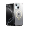 Mey İthalat®   iPhone 15 Plus Pummel Shiny Magsafe Kapak - Siyah
