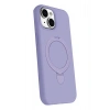 Mey İthalat®   iPhone 15 Plus Regal Magsafe Standlı Kapak - Lila