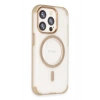 Mey İthalat®  iPhone 15 Pro Hilton Magsafe Kapak - Gold