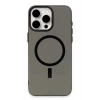 Mey İthalat® iPhone 15 Pro Kılıf Anka PC Magneticsafe Sert Metal Kapak - Siyah