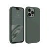 Mey İthalat®  iPhone 15 Pro Kılıf First Silikon - Koyu Yeşil