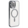 Mey İthalat®  iPhone 15 Pro Kılıf Kross Magneticsafe Kapak - Titan Gri