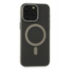 Mey İthalat® iPhone 15 Pro Kılıf Lodos Magneticsafe Mat Kapak - Titan Gri
