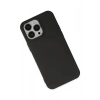 Mey İthalat®  iPhone 15 Pro Kılıf Nano içi Kadife Silikon - Siyah