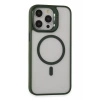 Mey İthalat® iPhone 15 Pro Kılıf Roblox Lens Magsafe Standlı Kapak - Koyu Yeşil