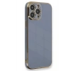 Mey İthalat®  iPhone 15 Pro Kılıf Volet Silikon - Mavi