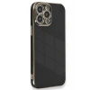 Mey İthalat®  iPhone 15 Pro Kılıf Volet Silikon - Siyah
