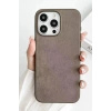 Mey İthalat® iPhone 15 Pro Max Kılıf Karen Magsafe Kapak - Kahverengi