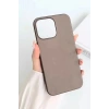 Mey İthalat® iPhone 15 Pro Max Kılıf Karen Magsafe Kapak - Kahverengi