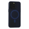 Mey İthalat® iPhone 15 Pro Max Kılıf Lodos Magneticsafe Mat Kapak - Mavi