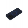 Mey İthalat® iPhone 15 Pro Max Kılıf Lodos Magneticsafe Mat Kapak - Mavi