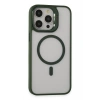 Mey İthalat® iPhone 15 Pro Max Kılıf Roblox Lens Magsafe Standlı Kapak - Koyu Yeşil